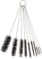 Pipe Cleaners Homewinner 8 inch Nylon Bottle Straw Cleaning Brush Set - Stainless Steel Handle Flexible Tube Brushes,