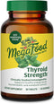 MegaFood Thyroid Strength, Mineral Supplement for Women, 90 Tabs, Thyroid Support with Ashwagandha, Zinc, Selenium,