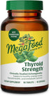 MegaFood Thyroid Strength, Mineral Supplement for Women, 90 Tabs, Thyroid Support with Ashwagandha, Zinc, Selenium,