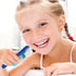 Healifty Denture Brush, Double Sided Cleaning Tool for False Teeth, 2pcs (White + Blue)