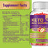 Keto ACV Gummies - 60 Gummies (1000MG) - Gluten & Sugar-Free Apple Cider Vinegar for Advanced Weight Loss