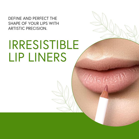 Honeybee Gardens Irresistible Lip Liner, Island Spice, Rosey Cinnamon Color, 0.04 oz
