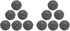 KELINFONG 12 Pcs Stainless Steel Scrubber, Steel Wool Scrubber,Scouring Pad,Metal Kitchen Scrubbers for