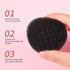 Docolor Makeup Brushes Cleaner Set, Solid Soap Cleanser with Color Removal Sponge, Vegan Makeup Brush Cleaner Mat