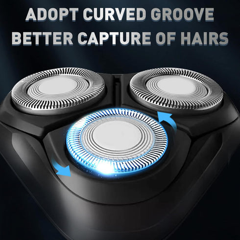 HQ8 Norelco Replacement Heads - Original Compatible with Philips Norelco Aquatec, Upgraded Replacement Heads for PT720