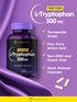Carlyle L-Tryptophan 500mg - 120 Capsules, Amino Acid Supplement, Free Form, Premium Formula, Non-GMO & Gluten Free
