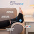 TheraICE Ankle Ice Pack Wrap - Reusable Cold Therapy Sock Compression for Swelling, Plantar Fasciitis, Achilles