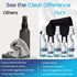 Pack 2x2oz, 3x8oz 5 Purity Eyeglass Cleaner Mega - Multi-Size Lens Cleaner Kit - Bottles + Black Premium Microfiber