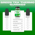 Green Tea Fat Burner Weight Loss Gummies, 60 Count, Appetite Suppressant for Women, Belly Fat Burner for Men