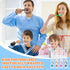 Pack 40,Suction 2+ Disposable Toddler Toothbrush Kids Bulk of Cup Bulk Children Toothbrushes for Kid Age Individually