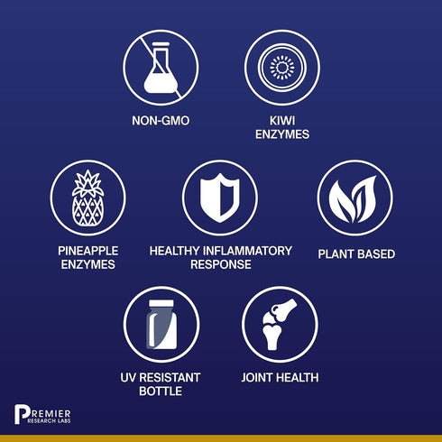 Premier Research Labs Inflammacidin - Supports GI & Digestive Health - Vegan & Organic Ingredients - 90 Plant-Source
