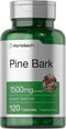Horbaach Pine Bark Extract Capsules | 1500mg | 120 Count | Non-GMO and Gluten Free