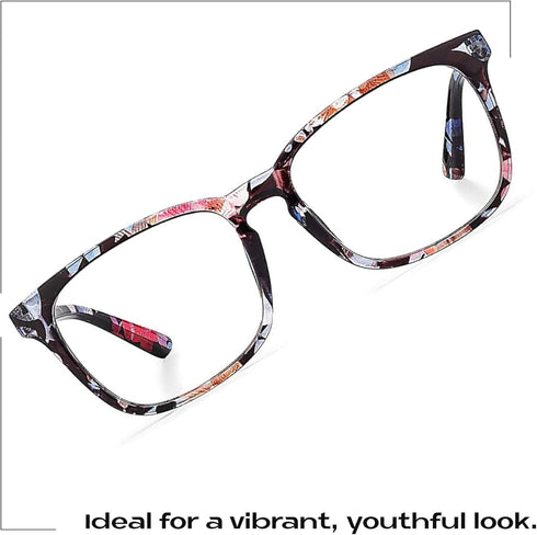 Readerest Blue Light Reading Glasses, Lightweight Computer Glasses with UV Protection, Anti Glare & Eye Strain