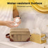 Vorspack Toiletry Bag Hanging Dopp Kit for Men, Water Resistant Canvas Shaving Bag with Large Capacity - Brown