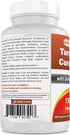 Best Naturals Turmeric Curcumin 1500mg/Serving with Bioperine - 180 Veggie Capsules