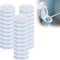 KFRRZC Disposable Toilet Wand Refills, Toilet Bowl Cleaner Scrubbing Pads, 30 Ct