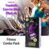 Wipex Gym Wipes & Screen Wipes Combo Pack, 75ct Canister for Fitness Equipment & 24ct Touch Screen Wipes
