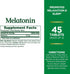 Nature's Bounty Melatonin Quick Dissolve Tablet, Sleep Support, 10 mg, Tablets, 45 Count (Pack of 2)