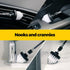 Holikme 5Pack Drill Brush Attachment Set for Car Interior Detailing, Power Scrubber Brush for Bathroom, Kitchen