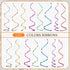 Shappy 15 Rolls Curling Ribbon, 1/5" Wide x 11 Yards Metallic Balloon String Roll for Gift Wrapping