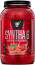 BSN SYNTHA-6 Whey Protein Powder, Strawberry Milkshake with Micellar Casein, Milk Protein Isolate, 28 Servings