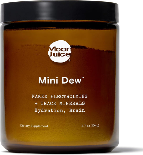 Moon Juice - Mini Dew Electrolytes Powder - Naked (Unflavored), 30 Servings, Hydration & Brain Function