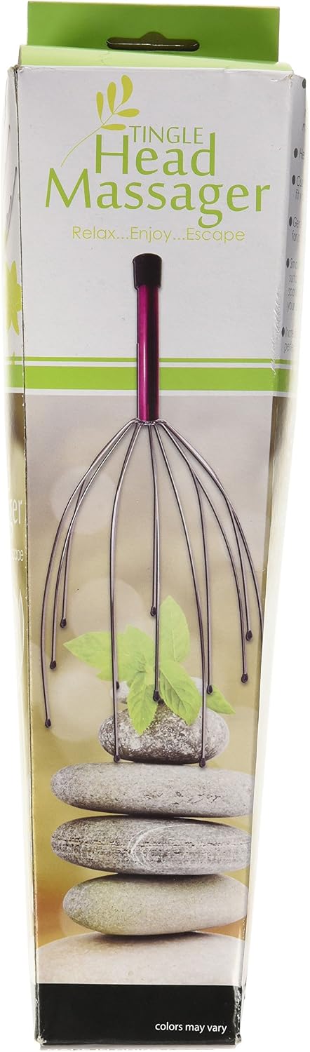Kole Imports 0.12 lb Inc. Head Massage Tingler