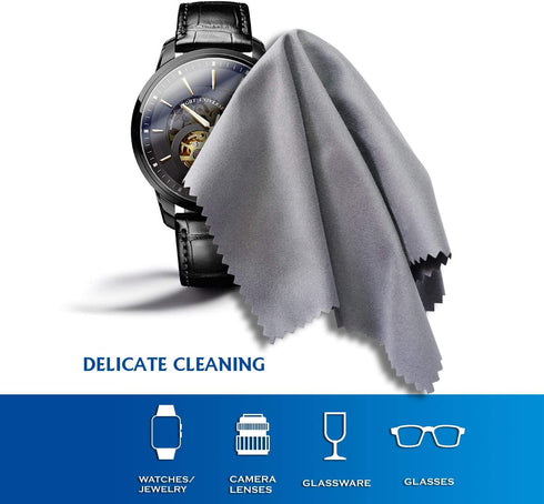 AAwipes Eyeglasses Cleaning Cloth, Microfiber Cleaning Cloths 30 Pack for Glasses, Lenses, Screens, 6"x7"