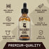 Striking Viking Vanilla Beard Oil for Men, Naturally Derived Conditioner with Argan & Jojoba Oils for Softening,