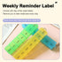 Wopanxye 5 7 7 Oil(5 Pcs Days Travel Pill Dispenser, Weekly Compartment Pill Box, Mini Portable Medicine Organizer