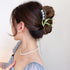 Lily of The Valley Flower Hair Clips, Orchid Hair Clamps, Metal Hairpin for Thick Thin Hair Styling Accessories