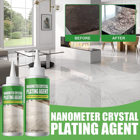 2 Pack Marble Nano Crystal-Plating Agent - Stone Crystal Plating Agent for Kitchen