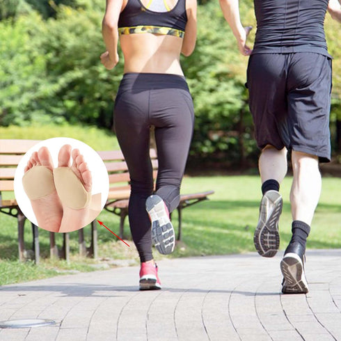 Forefoot Pads for Pain Relief, Ball of Foot Cushioning Sleeves for Bunion and Callus, Soft Gel Inserts for Comfort