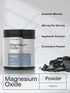 Horbaeach Magnesium Oxide Powder | 400mg | 8 Ounces (227 g) | Vegetarian, Gluten Free, Non-GMO Supplement