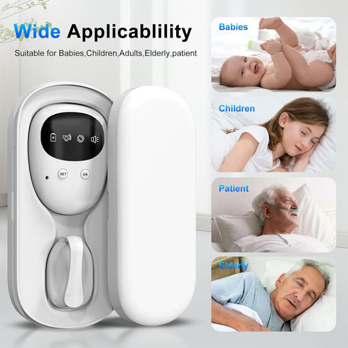 Yoiilifee 3 Wireless Bedwetting Alarm for Boys & Girls, USB-C Rechargeable, High Sensitivity, Loud Sound & Vibration