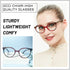 OCCI CHIARI Magnifier Glasses for Reading, Rainbow Eyewear Lady's Frame
