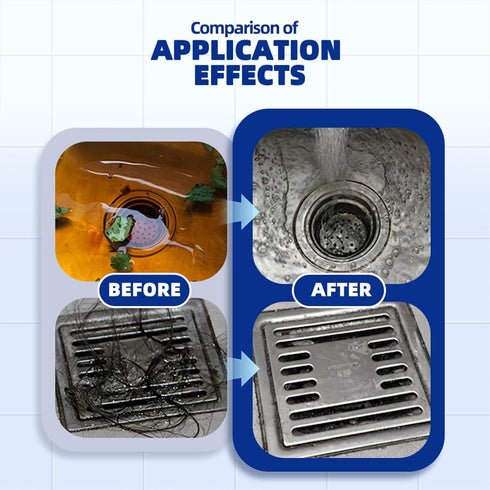 iekufes 1PCS Multi-Purpose Pipeline Dredging Agent, Toilets, Bathroom Drains & Floor Pipes | Safe for All Pipe Types