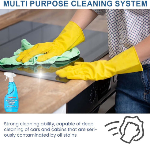 YUEOL 2PCS Spray Splash Cleaner, Splash Foam Spray All Purpose Cleaner, Suitable For Cleaning Pots,Oven, Stoves, Pot
