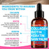 Liquid Collagen Peptides for Women - Complex with Biotin Vitamin, Hydrolyzed Keratin Protein and Saw Palmetto - Comprehensive Formula for Hair, Skin, and Nails Wellness - 2fl oz (Pack of 1)