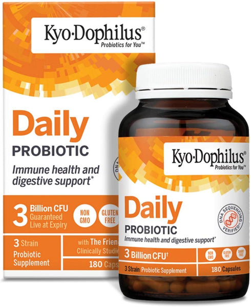 Daily Probiotic, Immune and Digestive Support, 180 Capsules