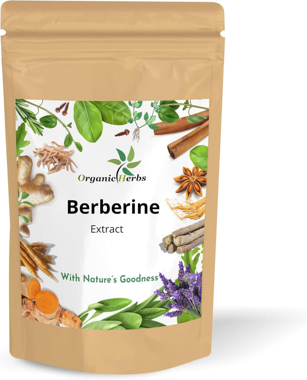 Berberine Extract Powder, 100 Grams