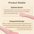 4PCS Silicone Face Mask Applicator Set, Dual-Ended Facial Mask Brush with Spatula for Mud and Clay
