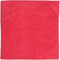 kinganrun 12-Pack 40x40cm Microfiber Cloths, Absorbent Lint-Free for Kitchen Car Glasses(Red)