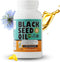 30 days Thymoquinone Pure Turkish Black Seed Oil, 90 Blackseed TQ Caps, Antioxidant Cold Pressed