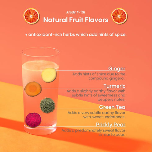 Hydralyte Liver Support + Electrolyte Mix with Milk Thistle, Turmeric, Ginger, Prickly Pear, Green Tea Extract for