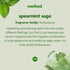 Method Hardwood Floor Cleaner Squirt + Mop Bottle, Spearmint Sage, 25 Fl Oz (Pack of 6)