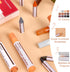 DEWEL 12 Colors Wood Furniture Markers & Filler Sticks Repair Kit - Touch Up Markers for Damaged Wooden Surfaces