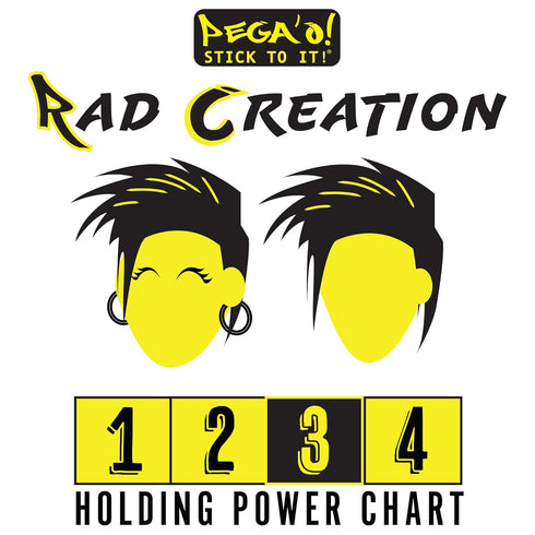 PEGA'O! Rad Creation Semi Firm Gel for Radical Creations, Level 3 Holding Power, 6oz Tube