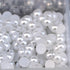 Pearls for Crafting, 8000 Pcs Flat Back Nail Pearls in 6 Colors for DIY Jewelry, Phone Nail Charms Making