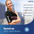 REVIX Shoulder Ice Pack Wrap, Reusable Gel Cold Pack for Arm & Rotator Cuff Tear, Compression for Shoulder Pain Relief